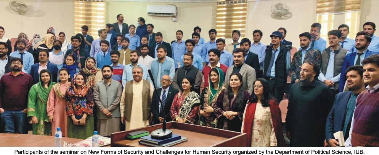 IUB organized a seminar on New Forms of Security and Challenges for Human Security