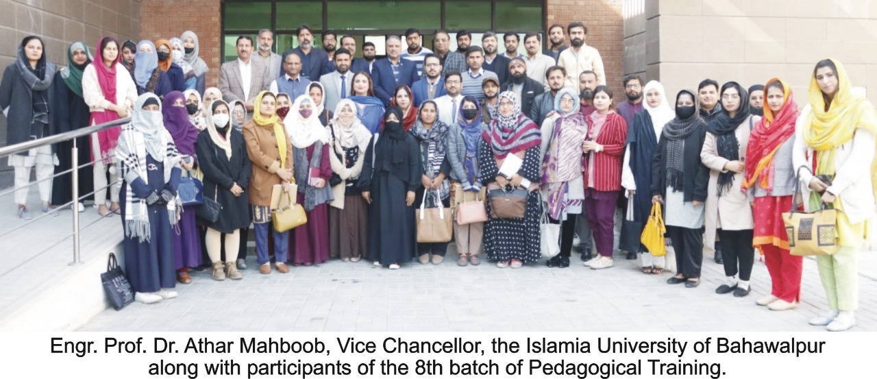 High teaching quality actually plays an important role in producing qualified graduates, Engr. Prof. Dr. Athar Mahboob