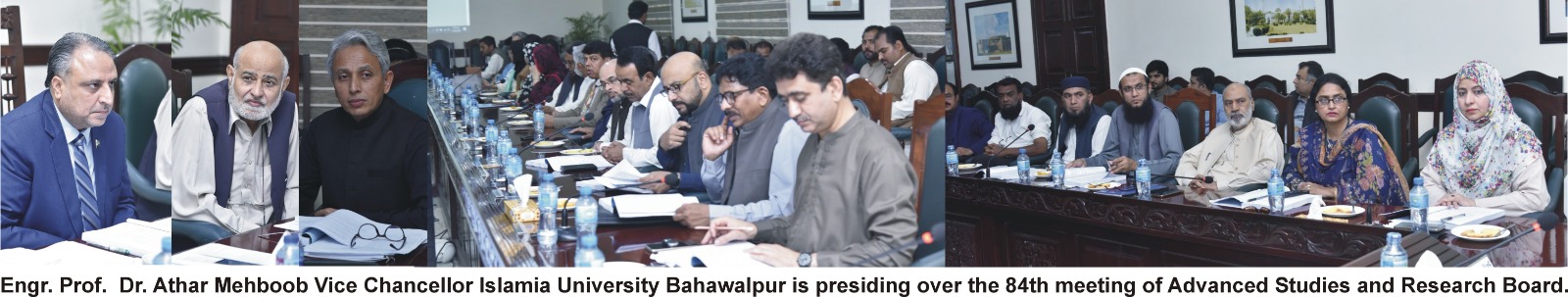 The 84th meeting of Advanced Studies and Research Board of IUB was held at Abbasia Campus