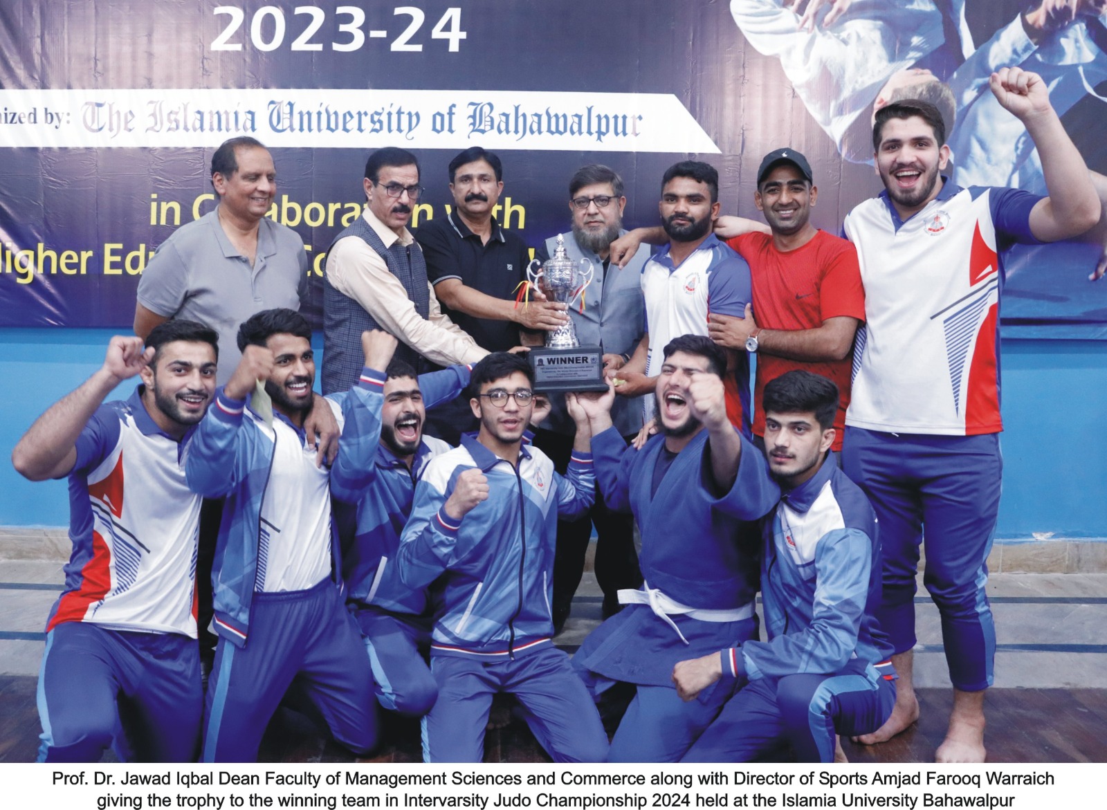Intervarsity Judo Championship 2024 organized by HEC and IUB concludes at Sports Complex, Baghdad-ul-Jadeed Campus, IUB