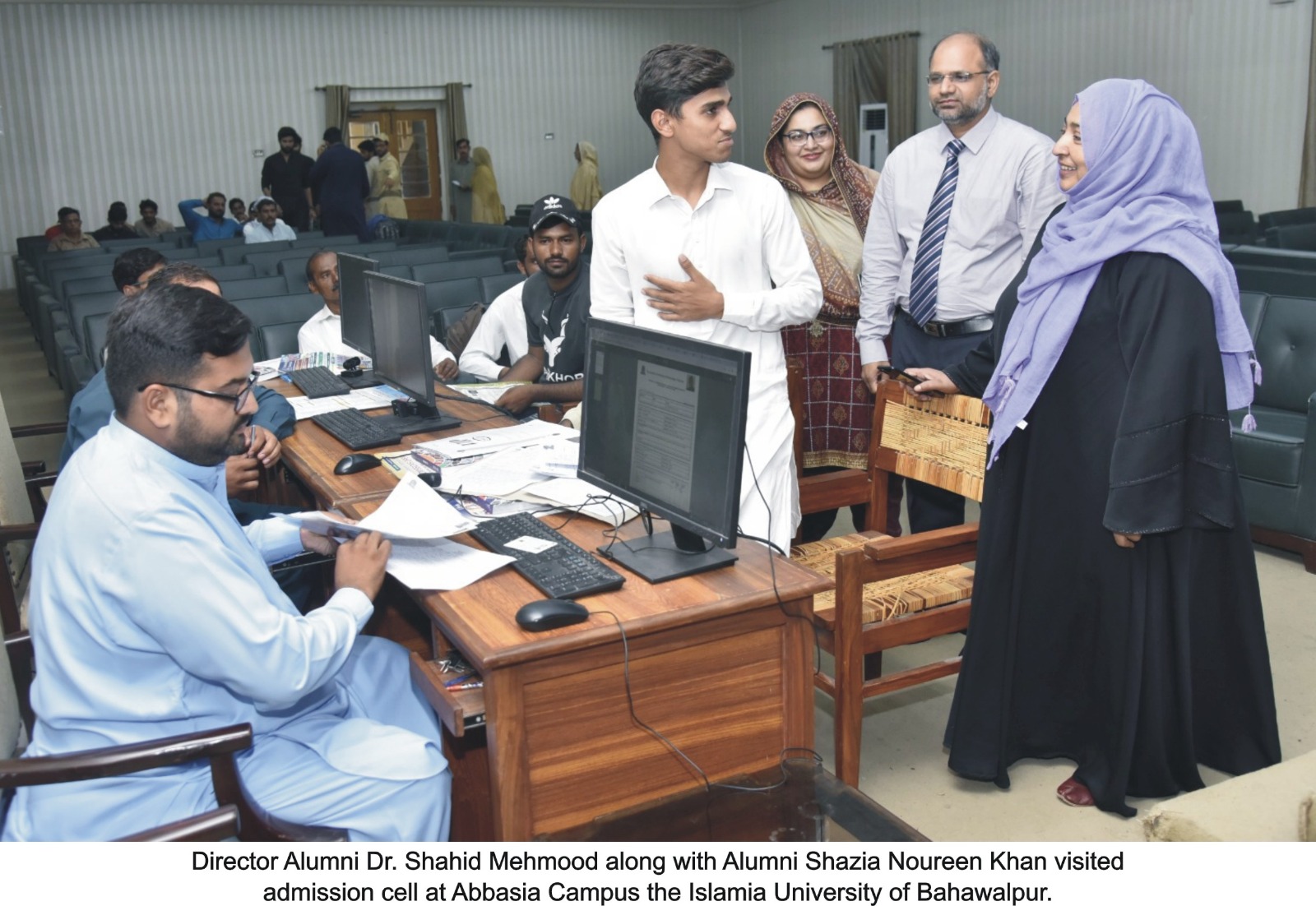 Announcement of 25% reduction in the admission fees for alumni by the Vice Chancellor is a very welcome move, Dr. Shahid