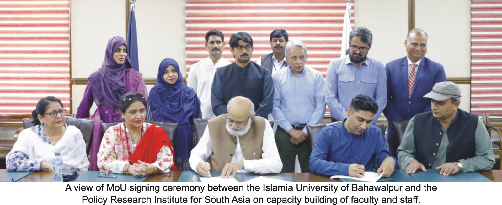 IUB has signed the MoU with Policy Research Institute for South Asia (PRISA)
