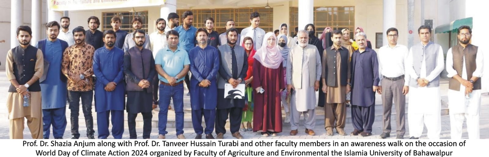 IUB organized a Seminar On the occasion of World Day of Climate Action 2024