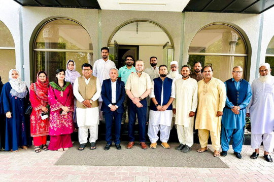 A detailed presentation was given to VC Prof. Dr. Muhammad Kamran by the Directorate of Advanced Studies and Research.