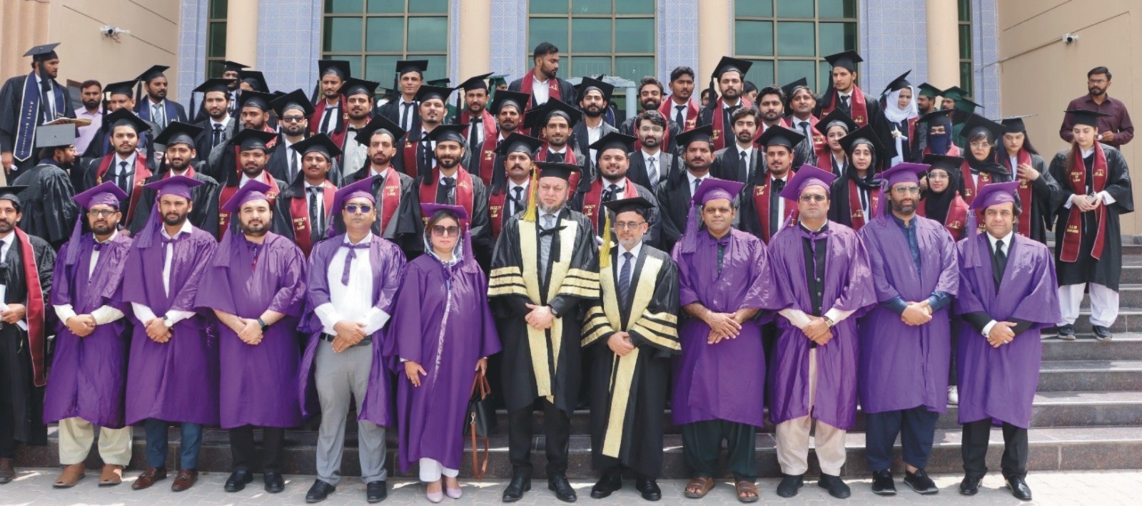 For LLB 5-year and LLM 2-year passing-out students, the Islamia University of Bahawalpur hosted a graduation ceremony.