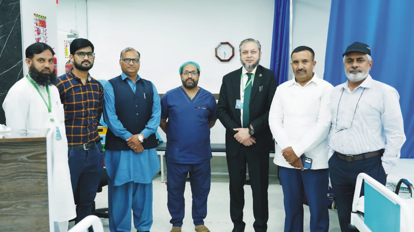 Vice Chancellor Prof. Dr. Muhammad Kamran visited Al-Mustafa Trust Eye Hospital at Lahore