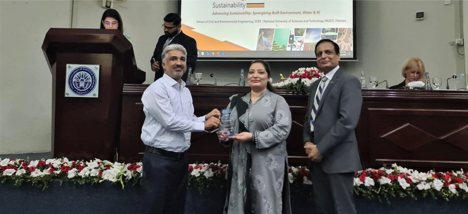 IUB's Prof. Dr. Wajid Nasim Jatoi attended the NUST, Islamabad-hosted International Conference.