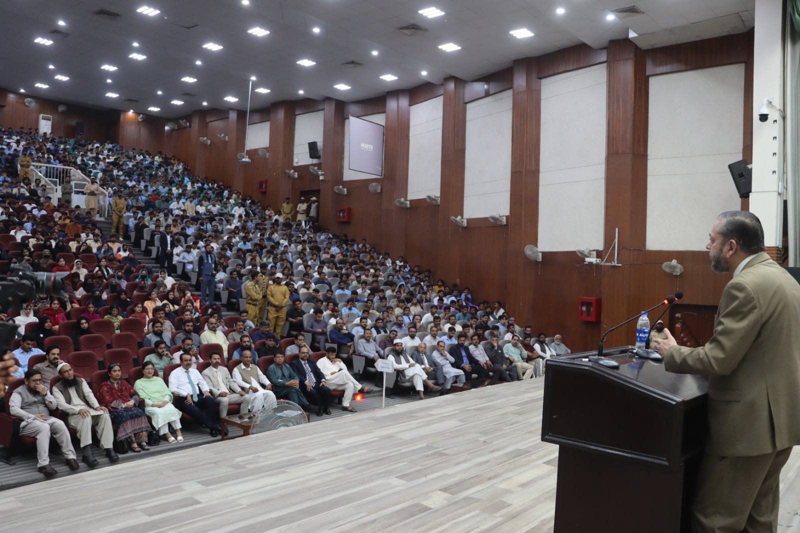 University is like a home for students and teachers are like parents, Vice Chancellor Prof. Dr. Muhammad Kamran.