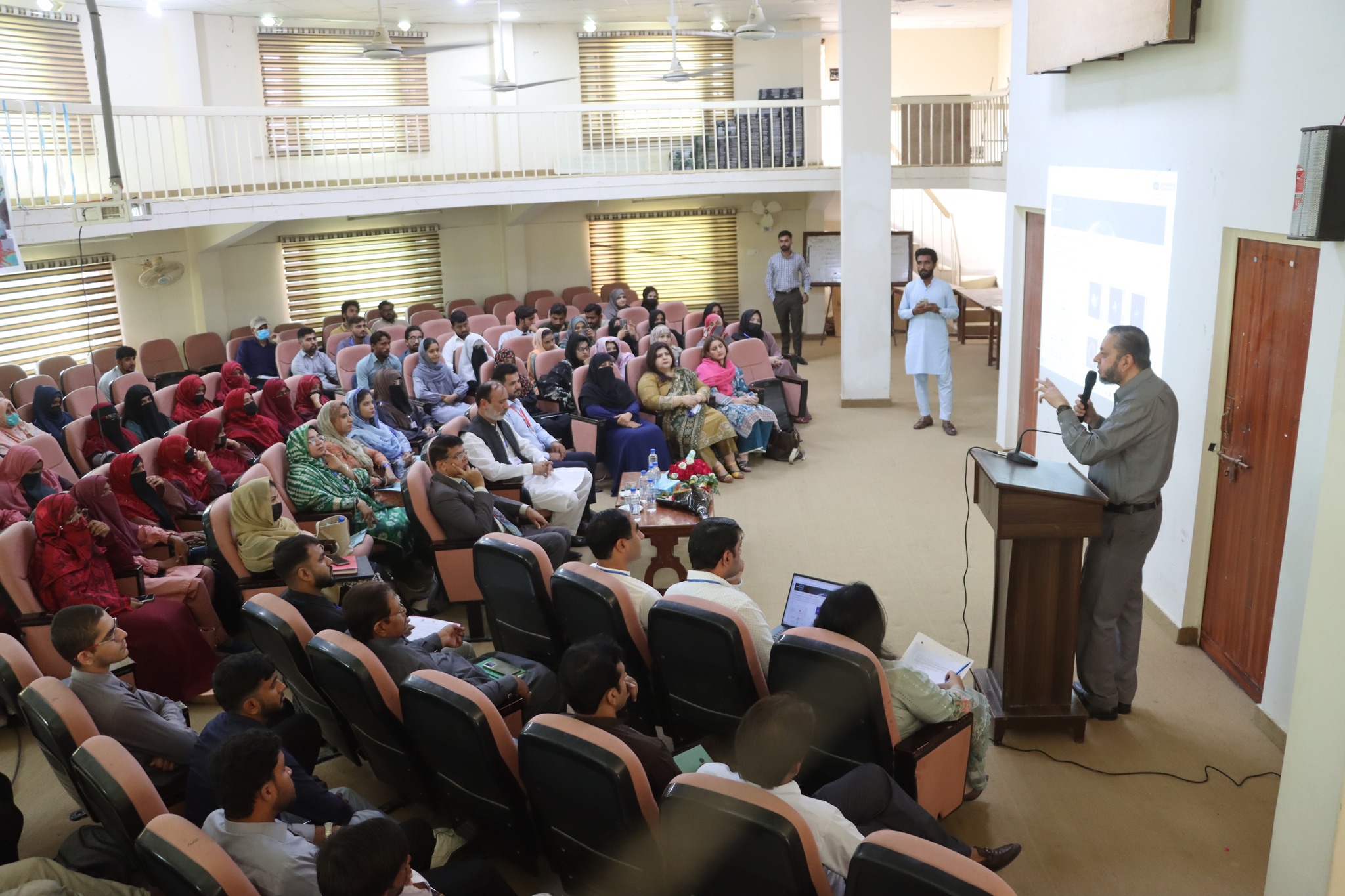 The "Two-day Hands-on Training on Microwave Remote Sensing" was organized by the Islamia University of Bahawalpur.