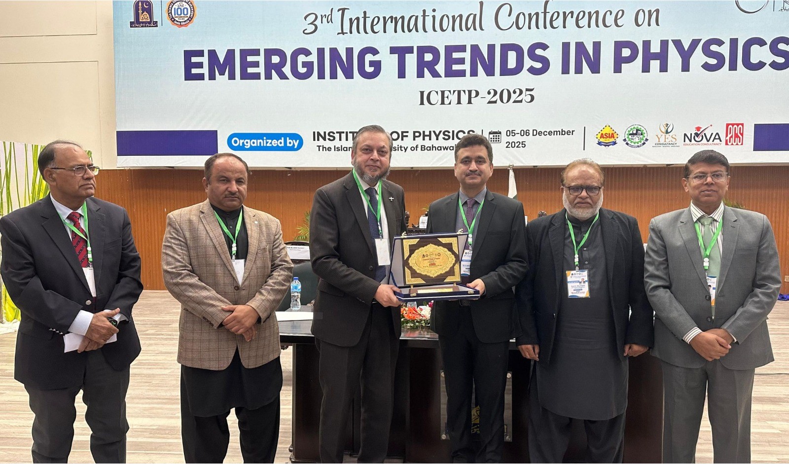 Inaugural session of the 3rd International Conference on Emerging Trends in Physics held at IUB