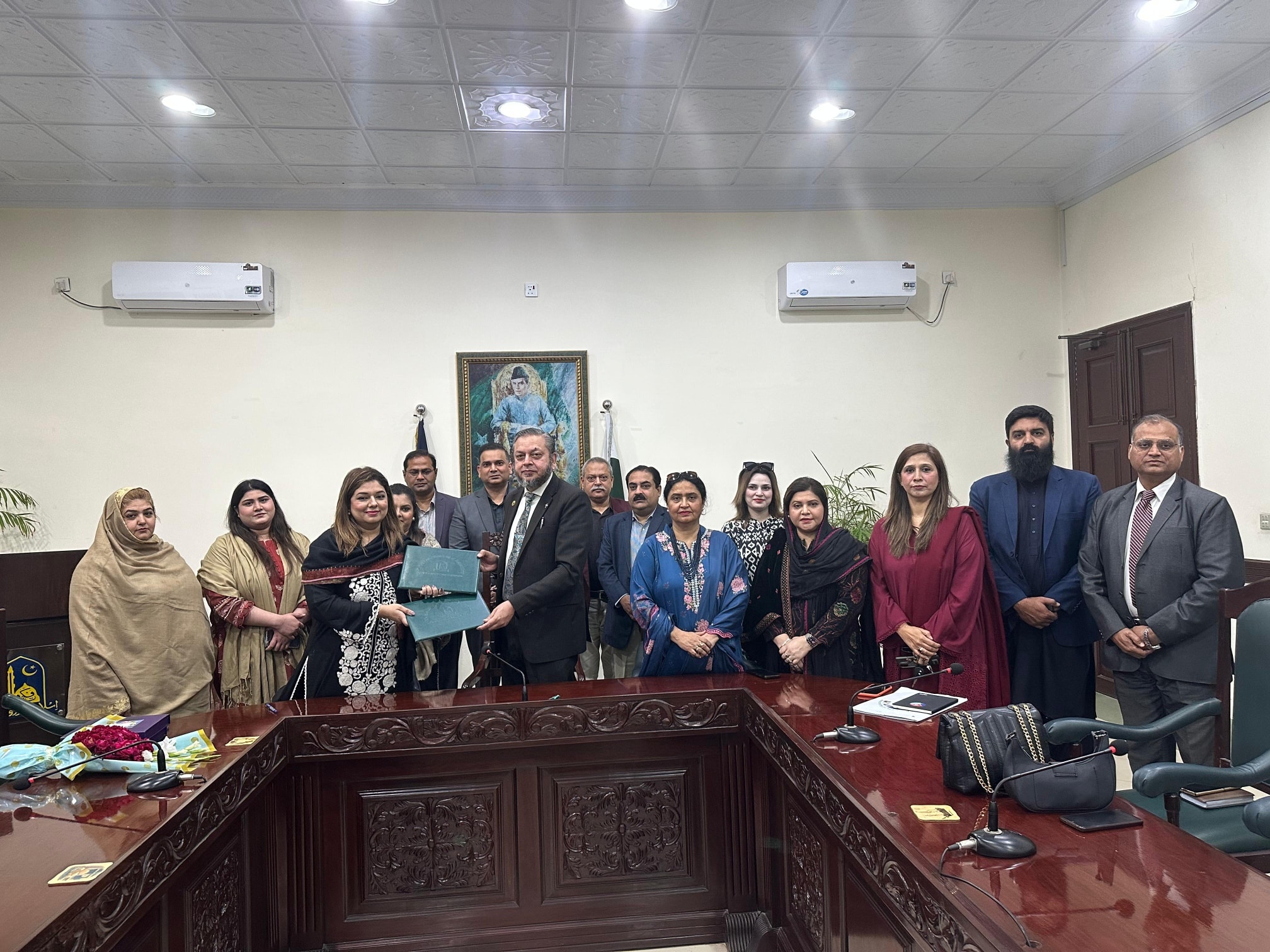 MoU between IUB and WCCIB for Women Expo Initiative Institutional Cooperation and Outreach