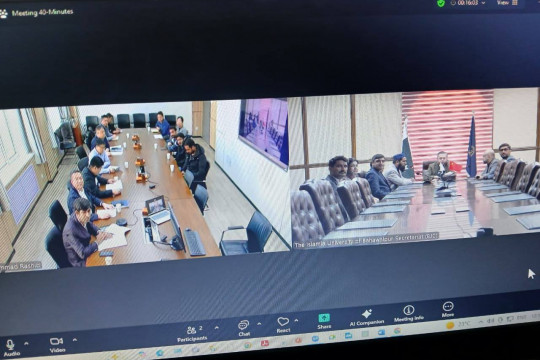 A Letter of Agreement between IUB and the Chinese Academy of Agricultural Sciences (CAAS), China, has been signed.