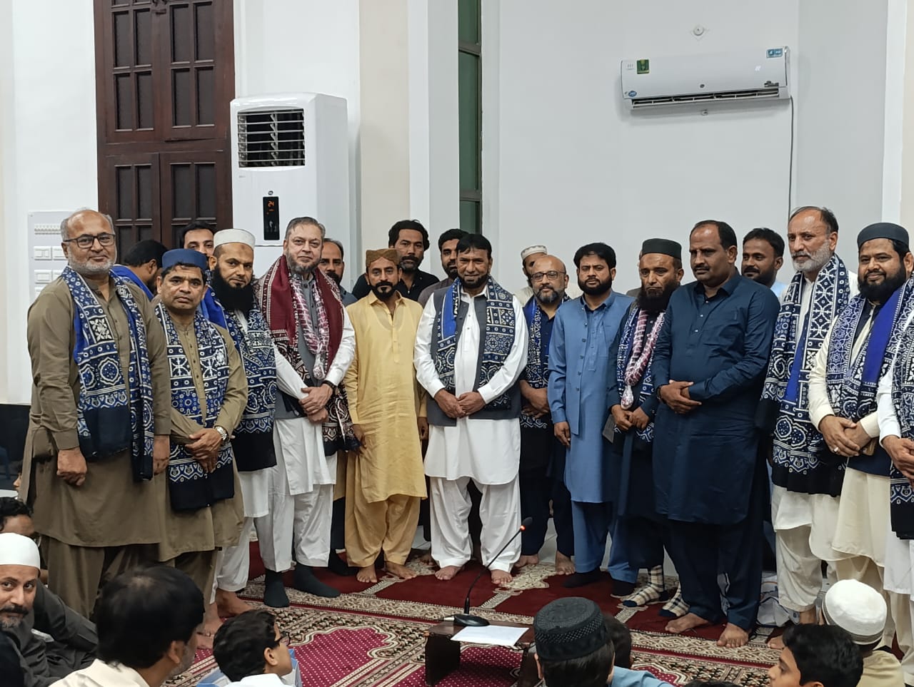 The Directorate of Mosques organized Khatm-e-Quran prayer ceremony was held at the Grand Jamia Mosque, BJC