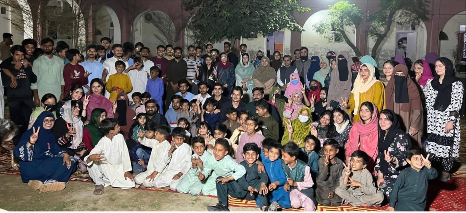 A community outreach program titled "ھمارے پیارے" was successfully organized by The Pharmacy Students Society IUB