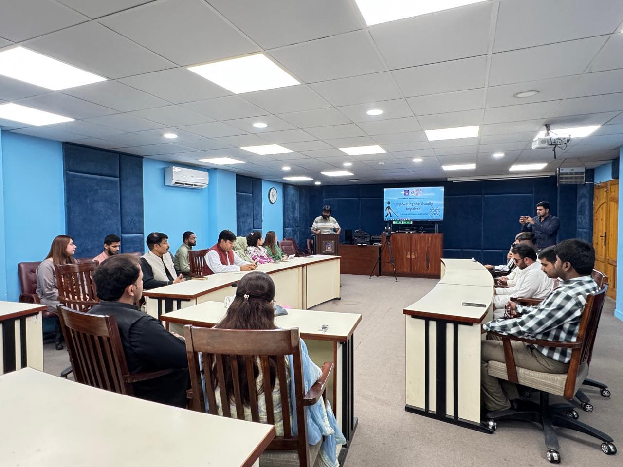 IUB organized a seminar in observance of White Cane Safety Day 2025