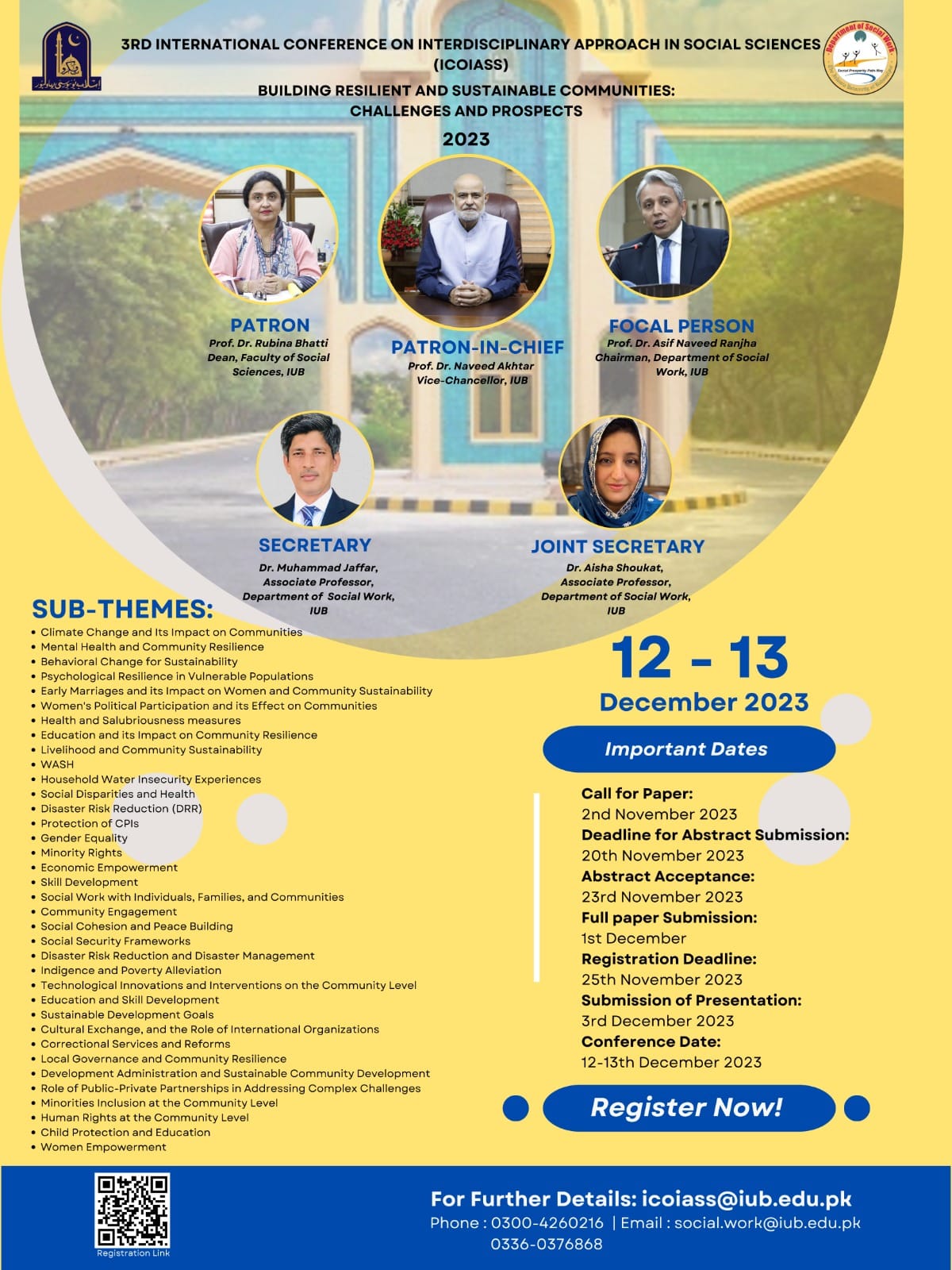 3rd International Conference on Interdisciplinary Approach in Social Sciences 2023