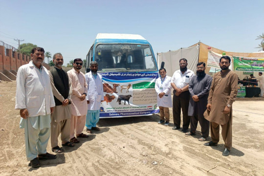Three Days Free Veterinary Treatment Camp was organized at the Mandi Maweshian, Bahawalpur
