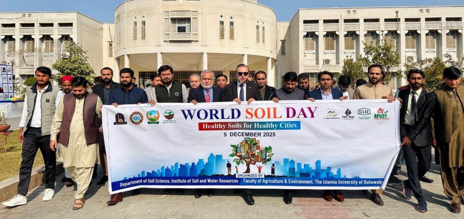 The Islamia University of Bahawalpur hosted a World Soil Day 2025 celebration.