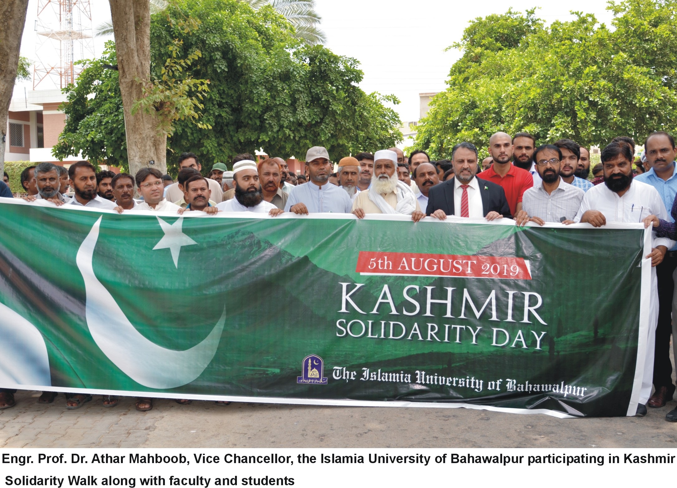 IUB stands with People of Kashmir
