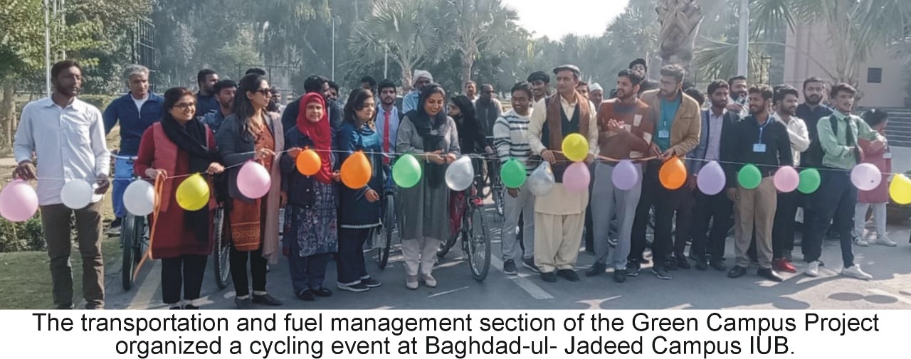 Green Campus Project Organized a Second Cycling Event at IUB